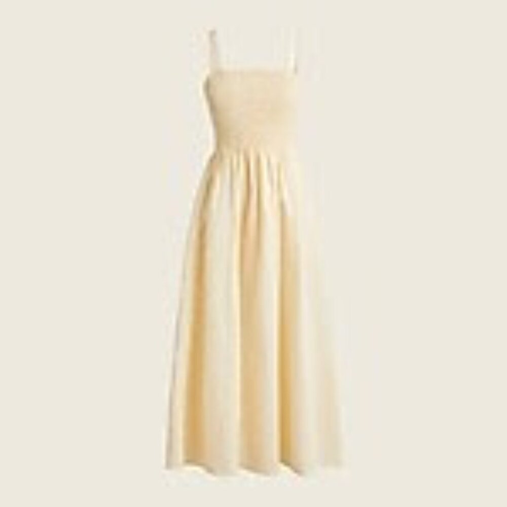 J. Crew Cream Maxi Dress